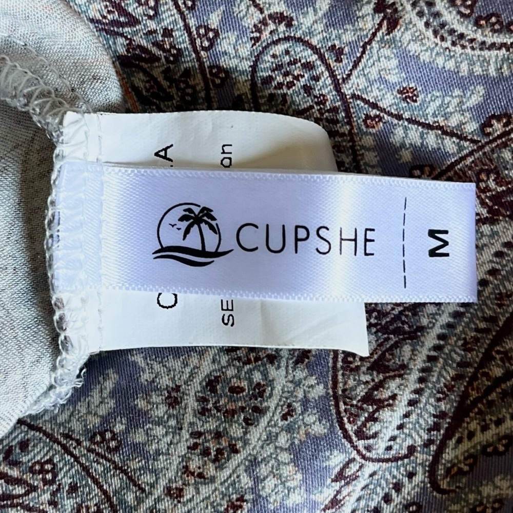 Cupshe Paisley Mini Dress - Picture 6 of 7